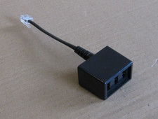 Festnetz Telefon Adapter RJ11 Western-Stecker auf TAE-N F N Flachkabel 11 cm