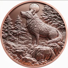 Kupfer 999 wolf - 1,