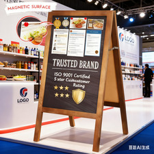 Beidseitig Kundenstopper