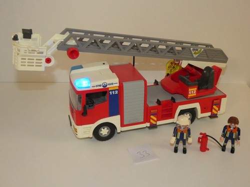 Playmobil feuerwehrauto auto - playmobil,