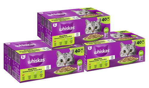 120x85g whiskas katzenfutter - whiskas,