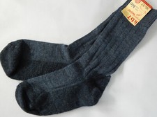 Hirsch-Natur Trekkingsocken Wandersocke Bio Wolle 100% Schurwolle kbT Socken  