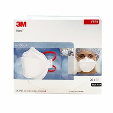 20x 3M FFP3 Filtermaske Aura