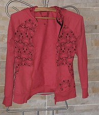 Stoffjacke Gr. XS von Blind Date Casual in rot