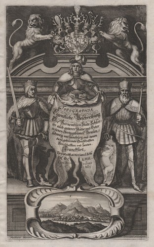 Merian topographia - merian,