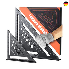 Zimmermannswinkel Set Metall