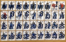 36 AK TSG Hoffenheim Autogrammkarten 2017-18 original signiert