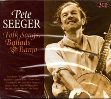 PETE SEEGER - FOLK SONGS, BALLADS AND BANJO [BOX SET] - 3 CDs - neuwertig