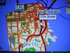 TOPO KARTE  KALIFORNIEN 2025