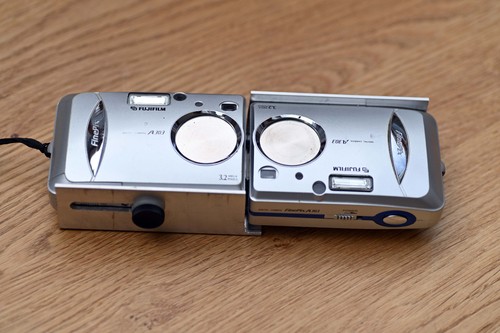 Stereo gespann aus fuji - gespann,