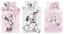 Disney Kinder Baby Bettwäsche Minnie Hunde 100x135 cm, 100% Baumwolle (Auswahl)