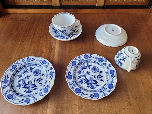 Altes meissen zwiebelmuster - altes, 2