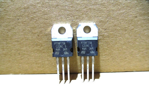 Stp75nf75 mosfet 75v - x, 80a