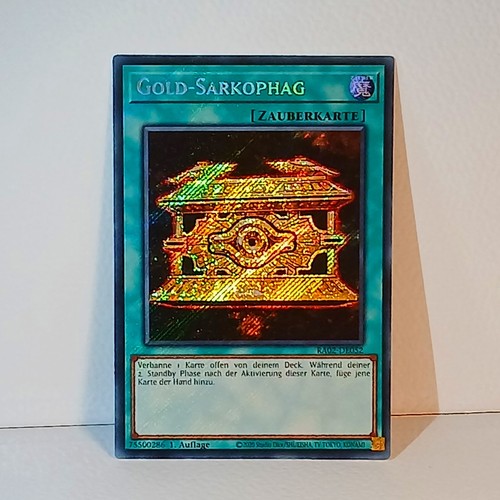 Yugioh karte gold sarkophag - karte, gold-sarkophag