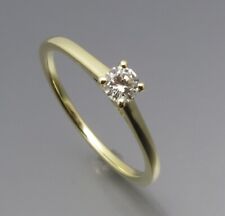 REIF-DESIGN - BRILLANT VORSTECKRING / VERLOBUNGSRING RING - 585 GOLD