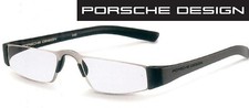 Porsche Design P 8801 A schwarz/silber +1,0 bis +4,0 Lesebrille Computerbrille 