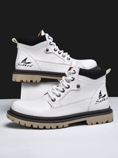 Handgemachte Männer Stiefel Knöchel Winter Leder Schuhe Wanderschuhe Turnschuhe