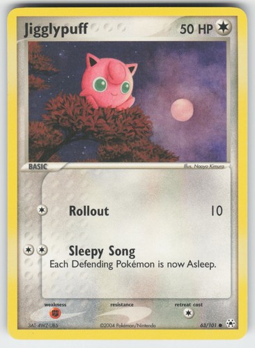 Pokémon jigglypuff 101 eng - pokémon, 63/101