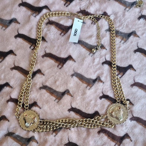 Löwenkopf goldfarben metall - lÖwenkopf,