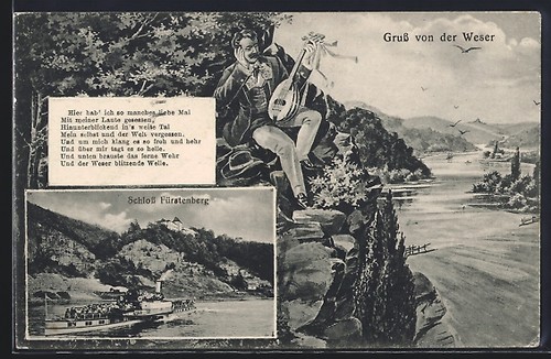 Fürstenberg weser - ak, /