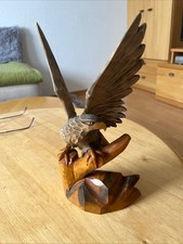 Holz Adler Figur Hand