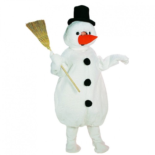 Schneemann maskottchen kostüm - maskottchen,