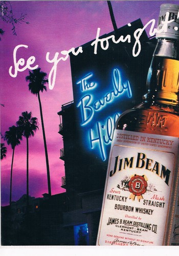 Jim beam werbeanzeige werbung - jim,