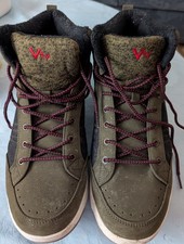 DEICHMANN VICTORY FREIZEIT BASIC HIGH TOP SNEAKER BOOTS GRÜN SCHWARZ - GR. 44