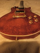 Selbstgebaute E-Gitarre im Les