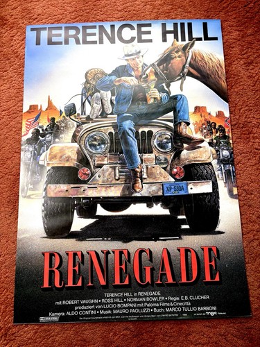 Renegade kinoplakat poster - poster, a1