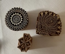 Blaudruck  Stempel Textildruck