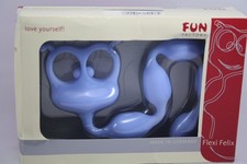 Fun Factory Flexi Felix pinke Kette aus Silikon mit Rückholgriff & elliptischen