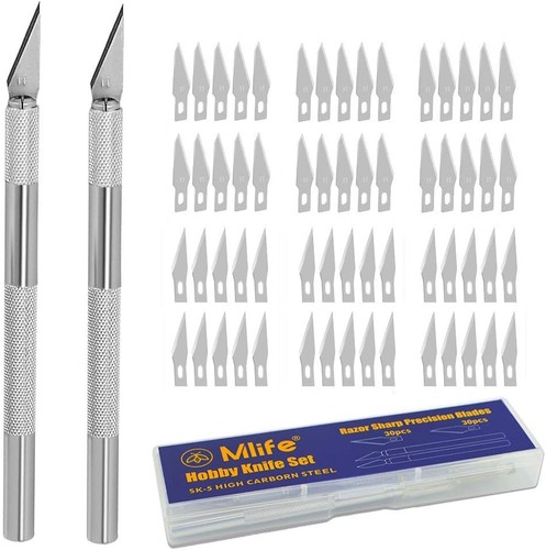 Schnitzmesser set klingen - set,