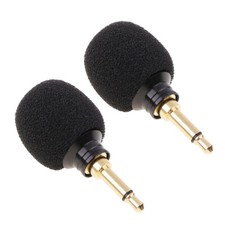 2 x Mini Kondensator Mikrofon