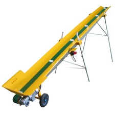 Qteck-Förderband-Transportband-Fördertechnik-Holz/Schütt/Gurtförderer-3.tlg-400V