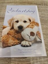 Geburtstagskarte Golden