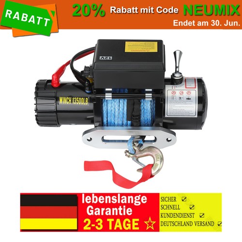 Elektrische seilwinde 13500lbs - seilwinde,