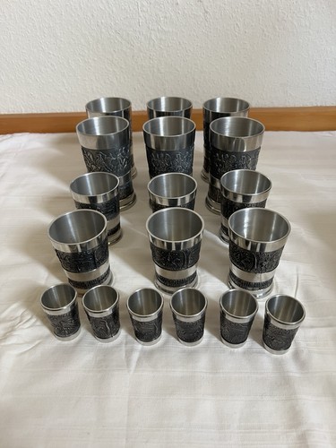 Zinnbecher rein zinn - 18,