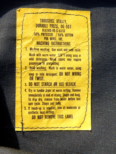 Trousers utility 507 - trousers,