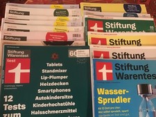 Stiftung Warentest 14 Hefte