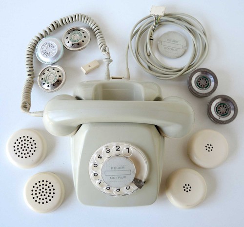 Telefon analog wählscheibe - telefon,