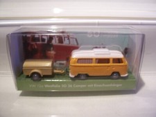 Wiking SOMO  VW T2a Westfalia SO 36   --  Camper mit Einachsanhänger  --