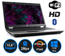 HP 6555B AMD Athlon P340 DVD-RW KAM 15,6" HD FireWire