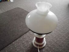 Schiffslampe AHLEMANN Bremen elekt. Petroleum Lampe Tischlampe