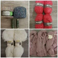 Wolle Konvolut Handstrickwolle Garn Handstrickgarn Alwo Fliratex Lurex