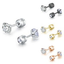 1 oder 3 Paar Ohrstecker