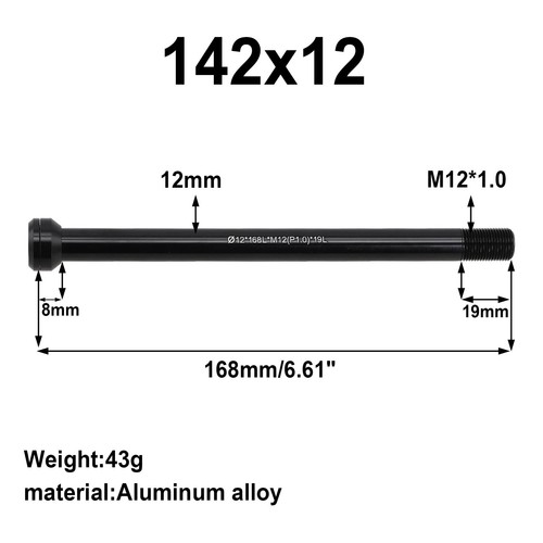 100 142 148x12mm - 100/142/148x12mm, fahrrad