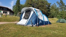 Quechua Familienzelt aufblasbar - Air Seconds 4.1 Fresh & Black für 4 Personen