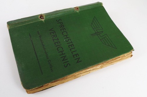 Sprechstellen verzeichnis der - verzeichnis,