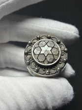 Silber Pillendose Dose mit